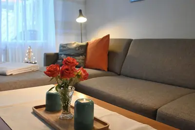 Image de Close to the beach & fully furnished, kitchen, terrace, parking lot, close to the forest & south pool