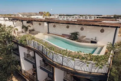 Image de Tulum Penthouse Close to Beach, Aldea Zama, Best Neighborhood