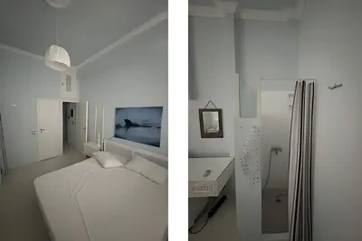 Image de Appartement \"Seaview House Upper Floor\" avec vue sur la mer, Wi-Fi et climatisation
