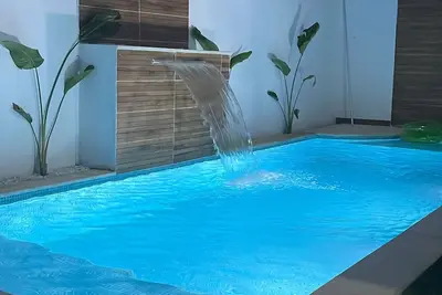 Image de Yasmine Hammamet, villa avec piscine proche de Carthage Land.