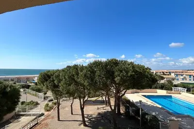 Image de Appt 3 pièces, 6 couchages avec balcon et vue mer