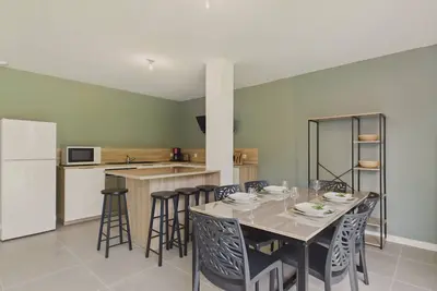 Jardin clos - Maison neuve de plain-pied pour 4