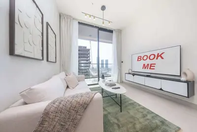 Image de StayShort - Jvc apartment sleeps 4 and features a balcony