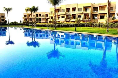 Image de Oasis moderne à Marrakech avec fibre Piscine lagon Jardin & Calme