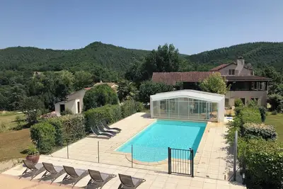 Image de Homerez - Maison accueillante à Saint-Géry avec piscine partagée
