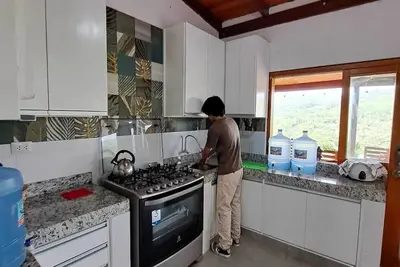 Image de Fundo La Bella Country house with view of the river ideal for tranquility and natural landscape.