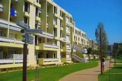 Image de Homerez - Appartement à Troia, vue jardin