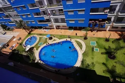 Image de Appartement 2 chambres salon, piscine, wifi, 80 m², Martil