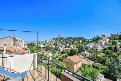 Image de Bel appart avec terrasse et vue sur Notre-Dame