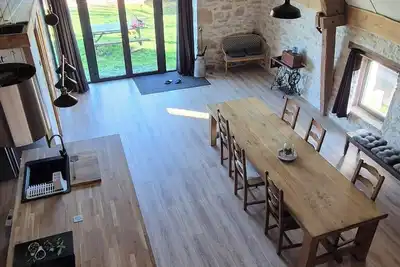 Image de La grange de Thégra, climatisation, 3 chambres et une mezzanine