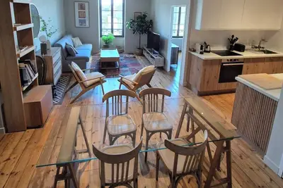 Image de Martel entre amis, superbe duplex avec sauna