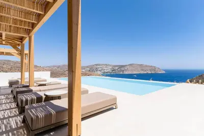 Image de Dazzling Mykonos Villa | Villa Zephyr | 4 Bedrooms | Panoramic Sea Views |.
