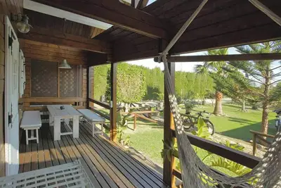 Image de Homerez - Bungalow accueillant à Tarifa avec vue sur montagne et jardin