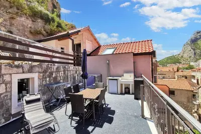 Image de Homerez - Appart à Omiš, terrasse et vue