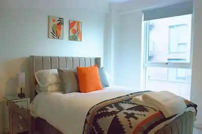 Image de 1br City Apt Nr Arena, Attractions&Wifi -Manchester central, sofabed, amenties!