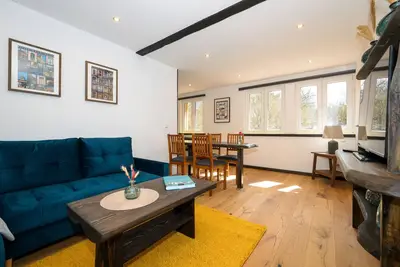 Image de Appartement 'Vierburg Bützow' avec terrasse partagée, jardin privé et Wi-Fi