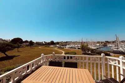 Image de Duplex pour 4 avec vue sur le port du Crouesty