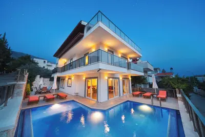 Image de Homerez - Villa à Kalkan, vue sur mer.