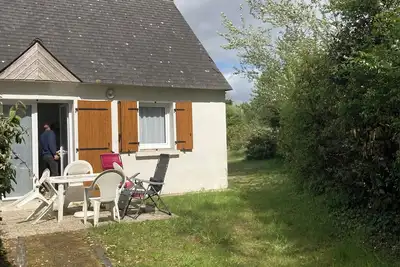 Maison de vacances dans les dunes, plage de kerhillio