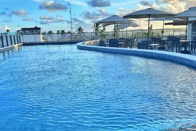 Image de New flat with Sea View Balcony in Porto de Galinhas, 50 meters from the beach