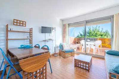 Image de Studio cosy pour 4 avec Wi-Fi, vue mer