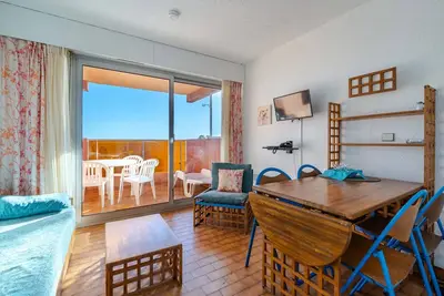 Image de Studio avec Wifi pour 4, vue mer, à Roquebrune-Cap-Martin