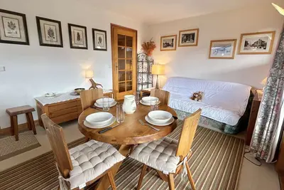 Image de Appartement 2 pièces avec balcon, Megève, 4 couchages