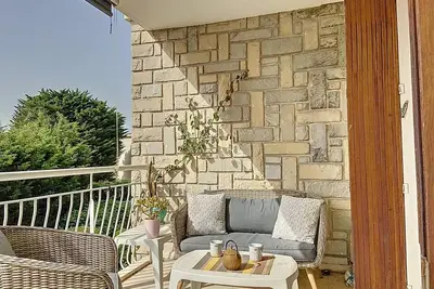 Image de Appartement T3 proche plage avec climatisation, parking privé