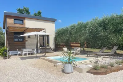 Image de Maison en bois à la campagne à 5min d'Anduze avec piscine privée chauffée