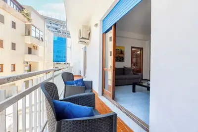 Image de Appartement 'Mare Chiaro' avec balcon, Wi-Fi et climatisation