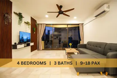 Image de Downtown Condo Kl For 9~18 Pax, Walk to Nightlife, Mrt, Kl Tower & Pavillion