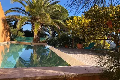 Image de Villa 14 pers, piscine & service hôtelier inclus, animaux admis