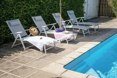 Image de Gite Les Vignes à Bellevigne, maison de campagne 6 personnes