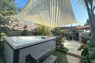 Image de Maison La Palmeraie 4p-Jardin-wifi-park-jacuzzi