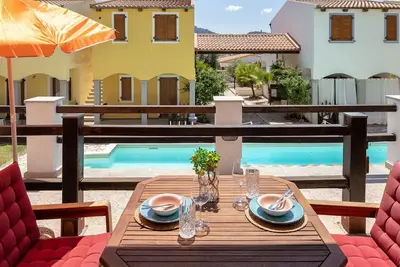 Image de Confortable appartement avec climatisation, Wifi, piscine, Tv, terrasse et animaux admis