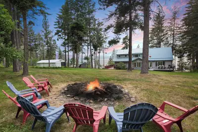 Image de 6-bed, 5-bath cabin with majestic view of Flathead Lake with Ac - sleeps 20