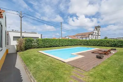 Image de Maison de vacances 'Dos M's' avec vue sur les montagnes, piscine privée et Wi-Fi