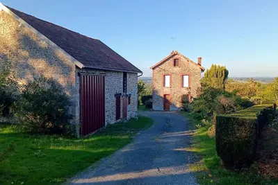 Image de Maison de charme avec panorama sur la Haute Marche en Creuse