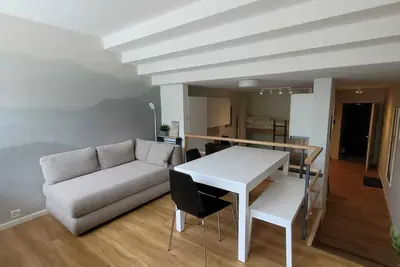 Image de 1. 5 room apartment for 1 - 4 people with a view of the ski slope