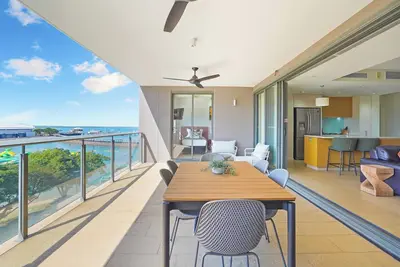 Image de Lagoon Waterfront Oasis, relaxing balcony & Bbq