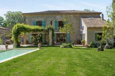 Image de Mas Clos De Teillan avec Pisicne privée