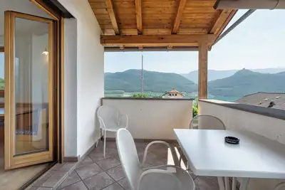 Image de Chambre 'Seaberhof 6' avec vue sur le lac, piscine partagée et Wi-Fi