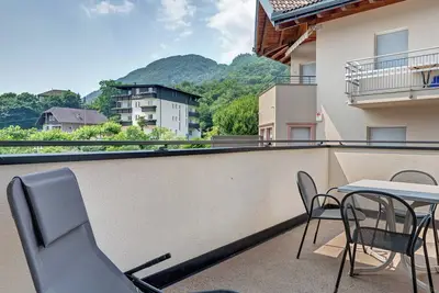 Image de Appartement 'Seaberhof 7' avec vue sur le lac, piscine partagée et Wi-Fi