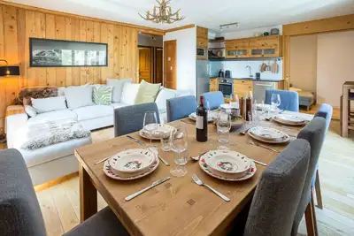 Image de Val d'Arve Appartement, 4 chambres, centre de Chamonix, parking