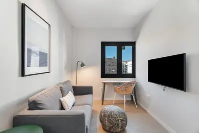 Image de Habitación 1\" avec terrasse partagée et Wi-Fi