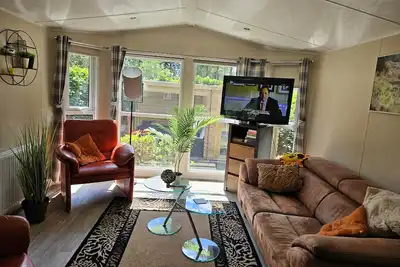 Image de Modern chalet with cozy porch: the Veluwe Feel Good