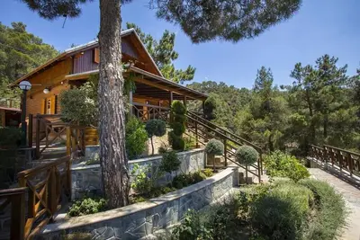 Image de Three charming log cabins in a gated property at the beautiful Troodos mountain