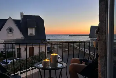 Image de Villa bord de mer 20 m plage