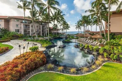 Image de 2-bedroom resort in charming Koloa with WiFi, fitness room, Ac