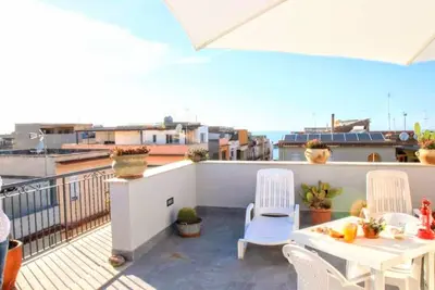 Image de Appartement 'L'airone' avec vue sur la mer, Wi-Fi et climatisation